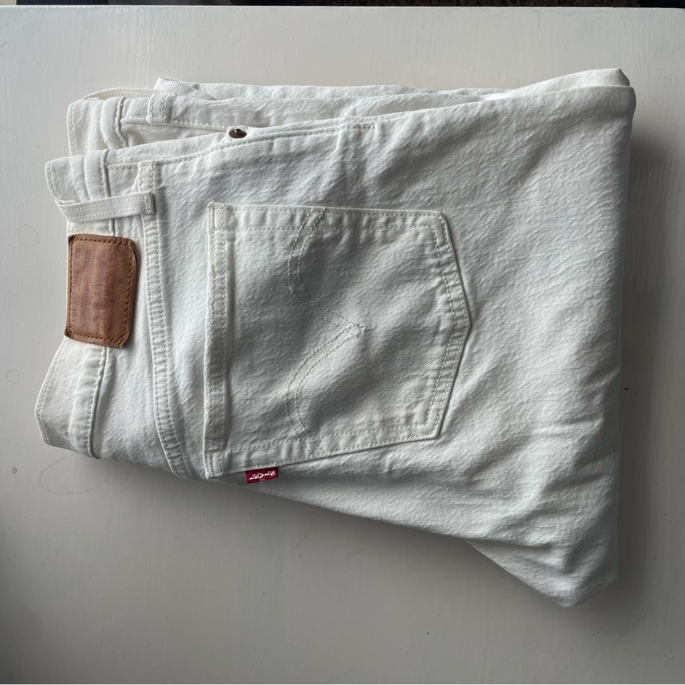 Levi’s 501 S Skinny Jeans White